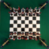Schachspiel Zinn „Waterloo“